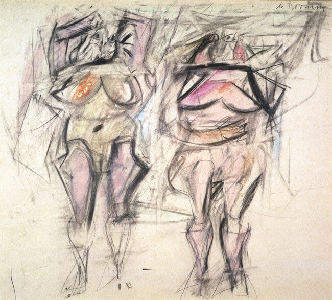 Sketch for Woman, 1953  by Willem de Kooning