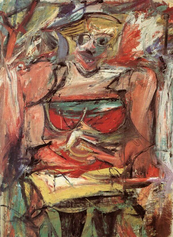 Woman V, 1953 by Willem de Kooning